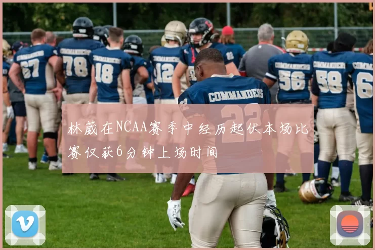 林葳在NCAA赛季中经历起伏本场比赛仅获6分钟上场时间